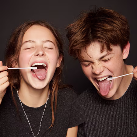 siblings with DNA tests