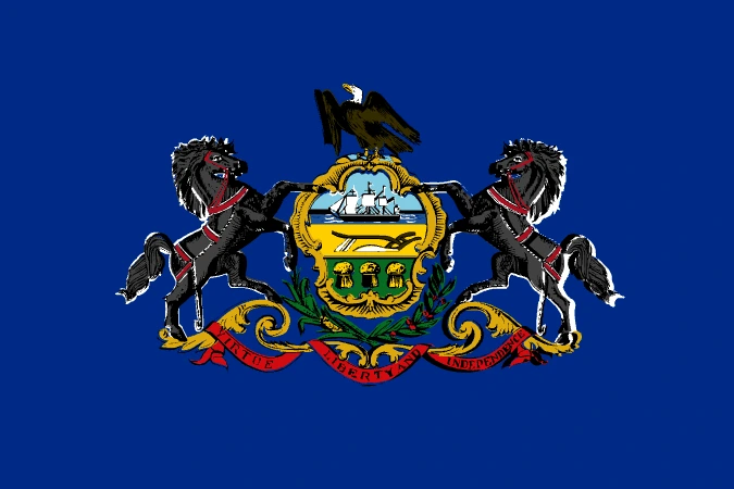 Pennsylvania flag